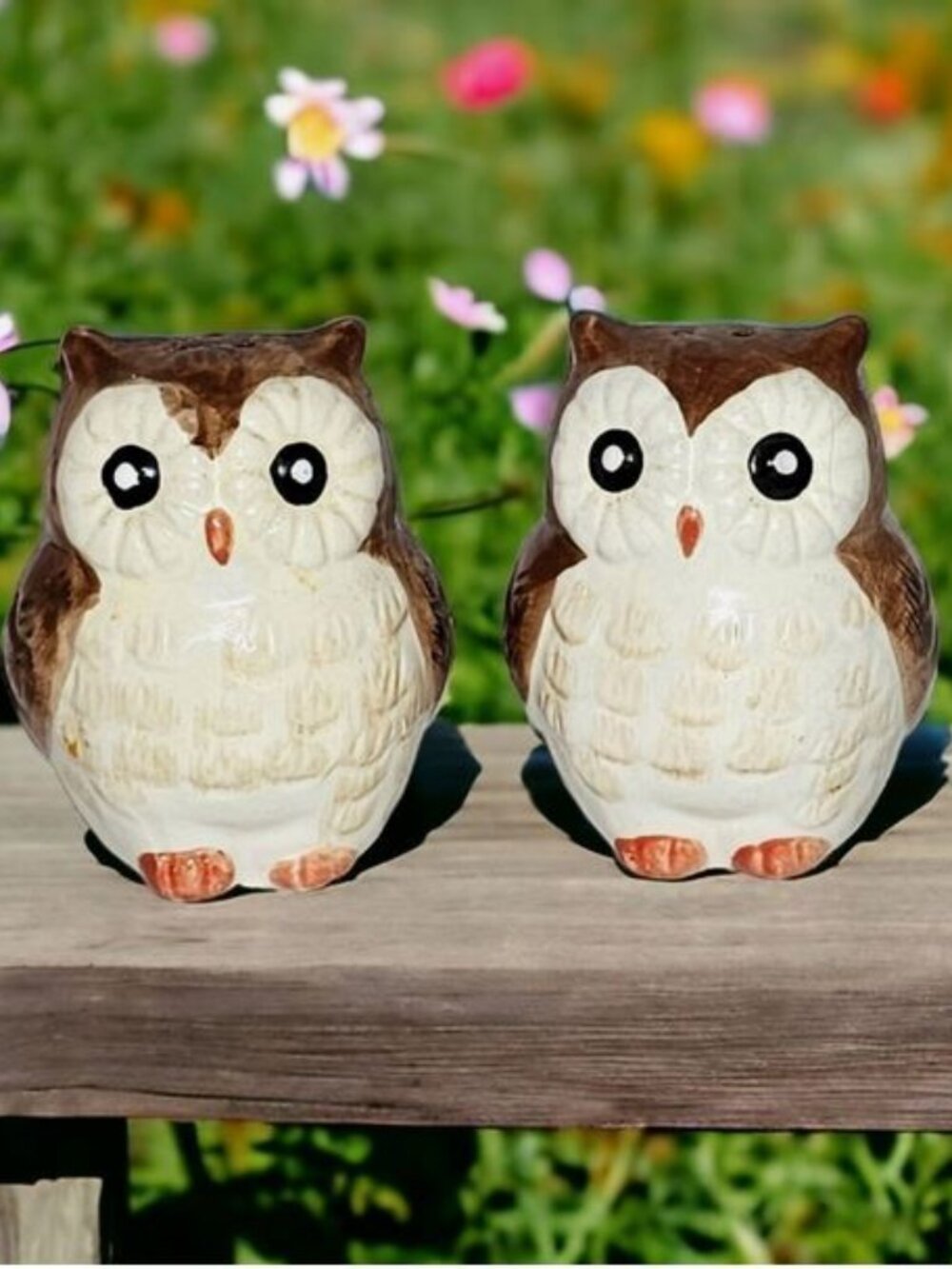 Vintage Owl Salt and Pepper Shakers By Better Homes and Gardens